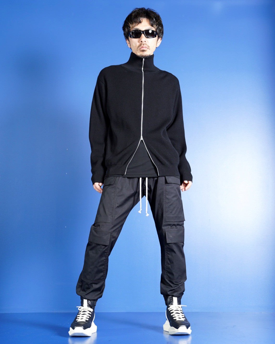 BATONER】(バトナー）SUPER HIGH TWIST WOOL DRIVERS KNIT