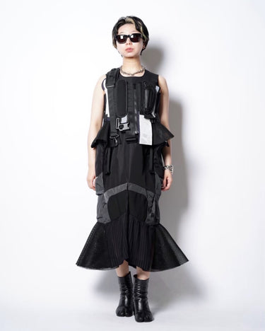 【JUNYA WATANABE】<br>MULTI TOOL DOCKING DRESS