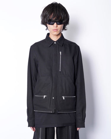 [RICK OWENS]<br>HEADON SHIRT -CTES-