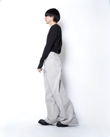 【Maison Margiela 1,10】<br>BIAS CUT<br>WIDE FLARE DENIM PANTS (UNISEX)
