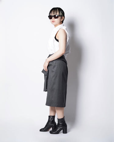 【MARINA YEE】<br>"BIRKIN"<br>DECONSTRUCTED<br>DRESS SKIRT