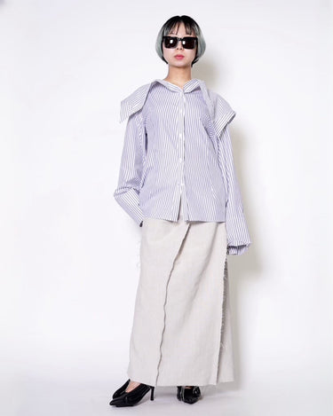 【YOHEI OHNO】<br>UNFIXED COLLAR SHIRTS