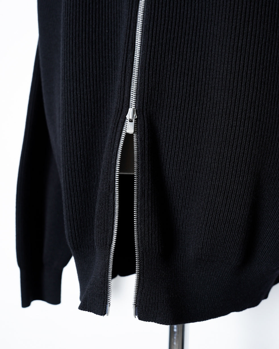 BATONER】(バトナー）SUPER HIGH TWIST WOOL DRIVERS KNIT
