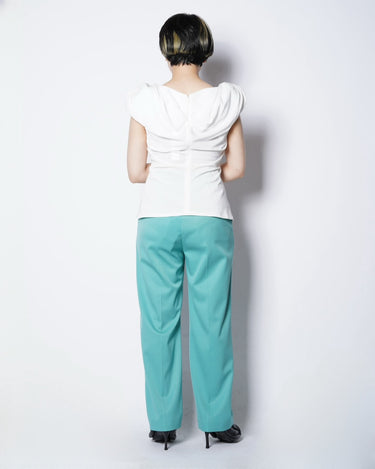 【MM6】<br>SMOOTH WOOL<br>STRAIGHT PANTS