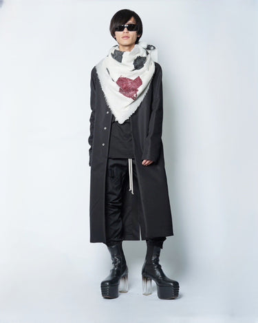 【SILVANA MANETTI】<br>"ROSA" SCARF -cashmere/silk-