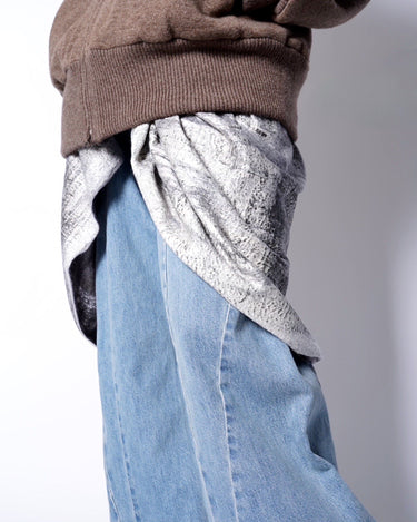 【SILVANA MANETTI】<br>"PAINTING 300" SCARF -silk/cashmere-