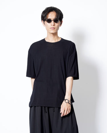イベント期間限定アイテム<br>(6月27日～7月5日まで)<br>【KANEMASA PHIL】<br>18G Wool Pack Tee (BLACK)