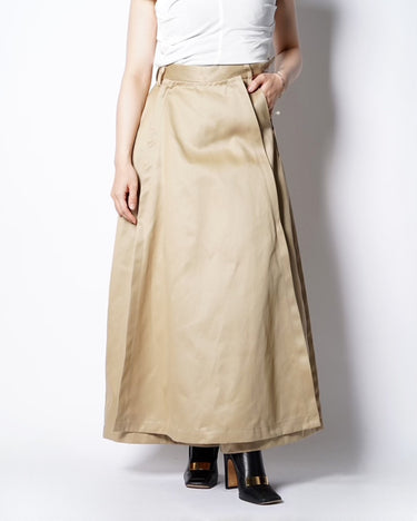 【TANAKA】<br>THE WIDE SKIRT PANTS<br>-CHINO-