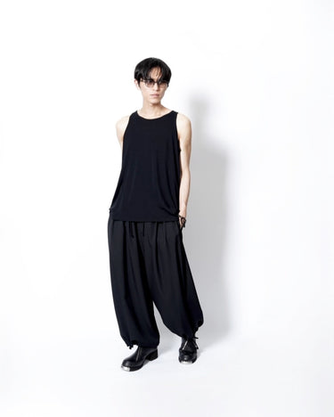 イベント期間限定アイテム<br>(6月27日～7月5日まで)<br>【KANEMASA PHIL】<br>18G Wool Pack Tank (BLACK)