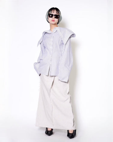 【YOHEI OHNO】<br>UNFIXED COLLAR SHIRTS