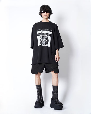 【RICK OWENS DRKSHDW】<br>STEFAN CARGO SHORTS<br>-CVS-