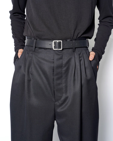 【FRACTION】<br>LEATHER BUTT BELT