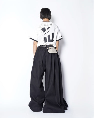 【TANAKA】<br>WIDE DRAPE PANTS