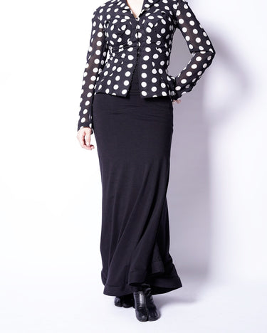 【JUNYA WATANABE】<br>WOOL STRECH FLARE SKIRT