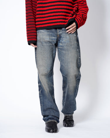 【JUNYA WATANABE MAN】<br>× NEW MANUAL TWEED POCKET DENIM PANTS