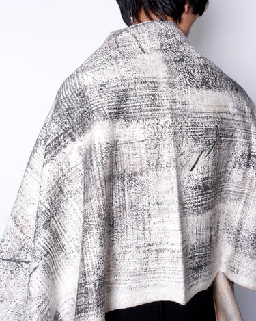 【SILVANA MANETTI】<br>"PAINTING 300" SCARF -silk/cashmere-