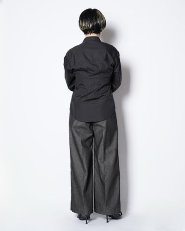 【SATORU SASAKI】<br>JACOUARD DENIM TROUSERS