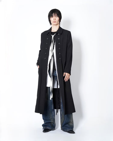 【Yohji Yamamoto POUR HOMME】<br>ARMY GABARDINE NAPOLEON JACKET