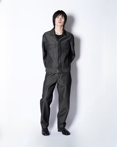 【OVERCOAT】<br>WOOL DENIM JACKET