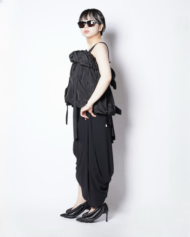 【TOGA ARCHIVES】<br>TAFFETA BUSTIER<br>MINI DRESS