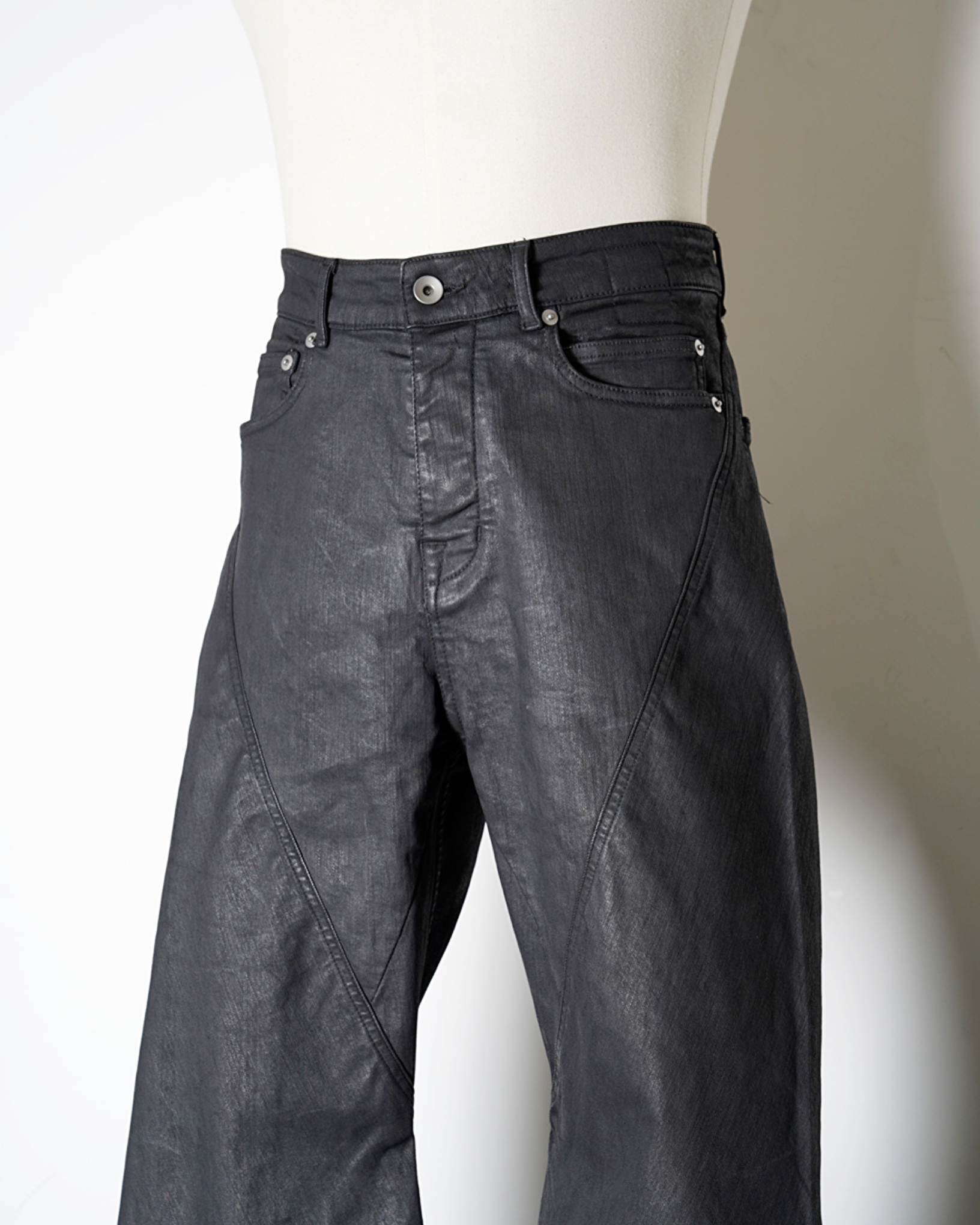 パンツ Rickowens bias cut jeans black sbw Rickowens bias cut パンツ Rickowens bias cut jeans black sbw Rickowens bias cut