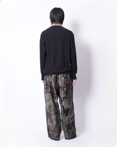 【ZIGGY CHEN】<br>INTARSIA FRONT PATTERN SWEATER