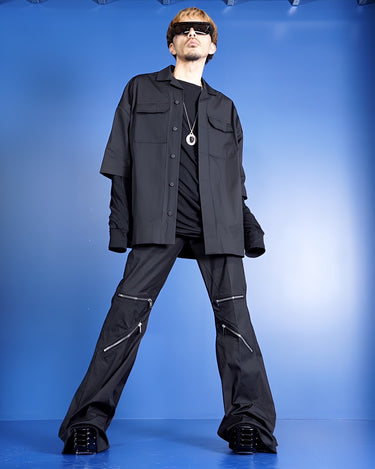 【RICK OWENS】<br>MAGNUM TOMMY SHIRTS -TE-