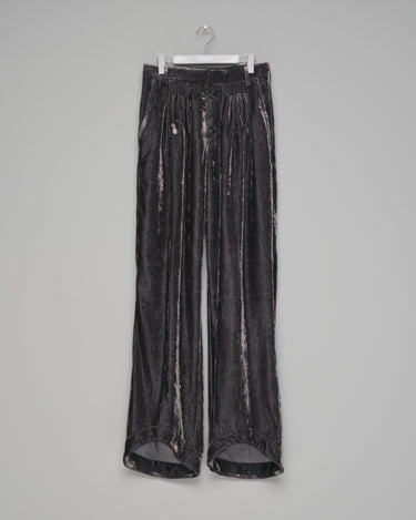 9/28(mon) 0:00 Launch<br>【MASU】<br>VELVET ACCORDION WIDE TROUSERS