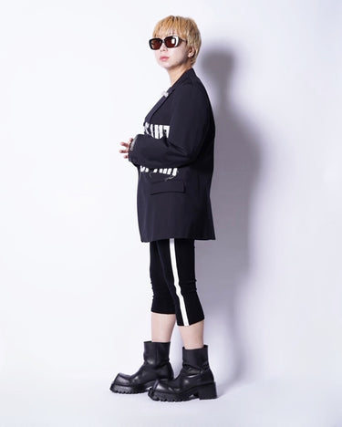 【INSCRIRE】<br>Wool Fraise Half Leggings