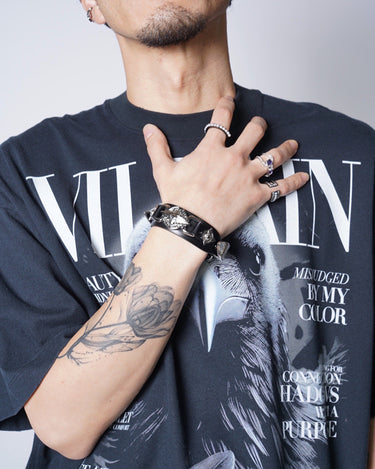 【TOGA ARCHIVES】<br>Double buckle concho bangle (UNISEX)