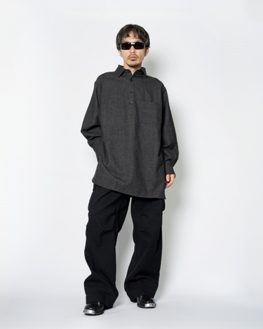 【AVIVA JIFEI XUE】<br>Collared Sleep Shirt