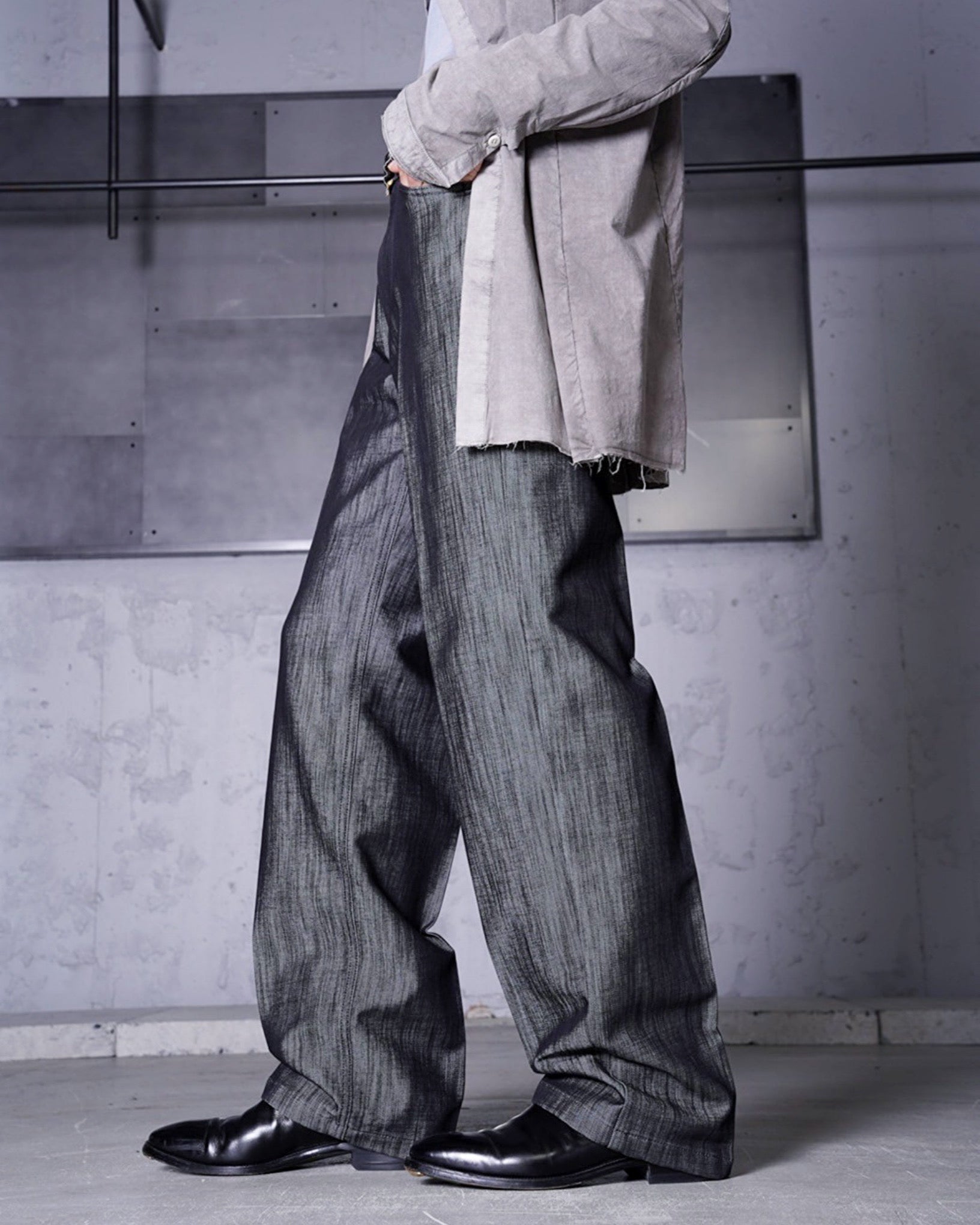 ROLD SKOV】DENIM WIDE PANTS-Amanojak