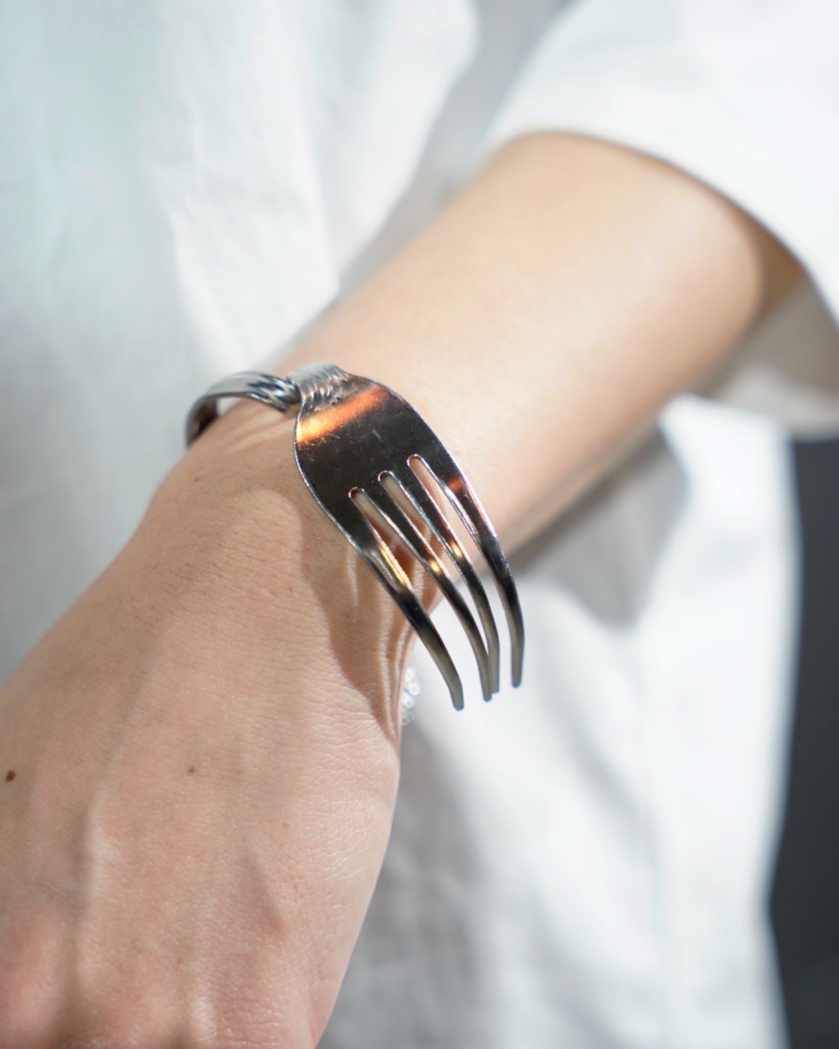 KEISUKEYOSHIDA-Cutlery Bangle -Amanojak. KEISUKEYOSHIDA-Cutlery Bangle -Amanojak.