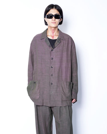 [ZIGGY CHEN]<br>OVERSIZED SHIRT JACKET