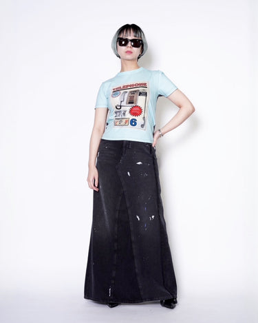 【MM6】<br>COMPACT FIT PRINT T-SHIRTS