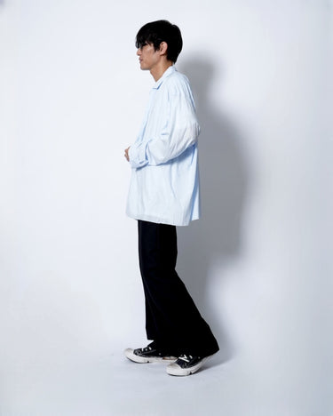 イベント期間限定アイテム<br>(6月27日～7月5日まで)<br>【KANEMASA PHIL】<br>46G Artisan Shirt (SAX DYE)