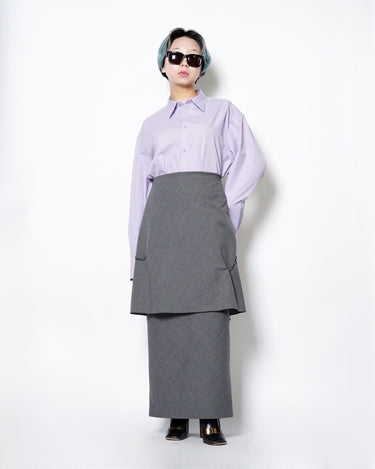 【MM6】<br>2WAY WOOL DRESS/SKIRT