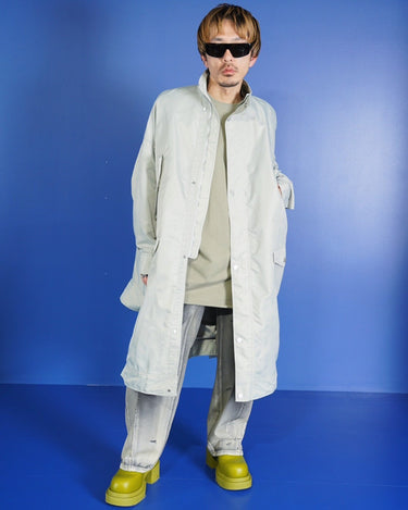 【Feng Chen Wang】<br>DRAPED NYLON PARKA