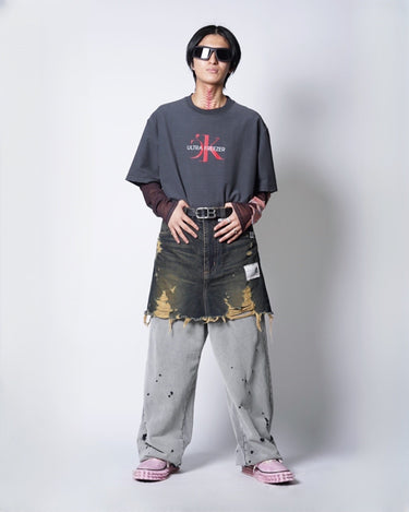 【doublet】<br>"DB" BUCKLE BELT