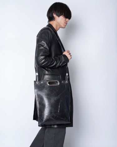 [in・stru(men-tal).]<br>DENIM BAGGY PANTS