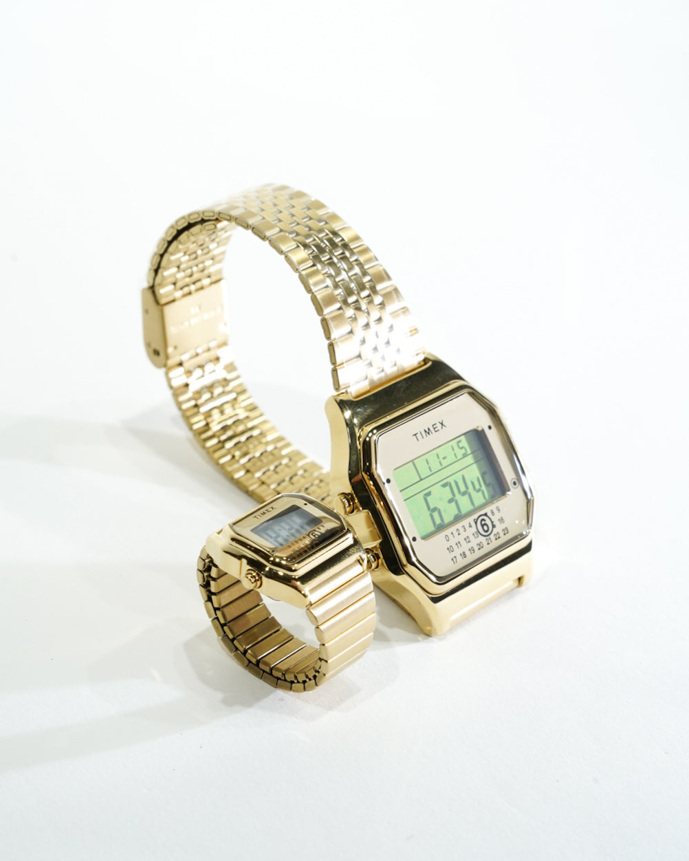 MM6 TIMEX T80 WATCH Extra Bracelet 時計 MM6 x Timex T80 34mm Watch Gift Set - TWG067500 | Timex US