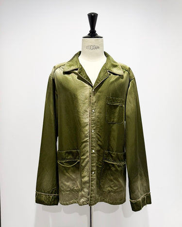 【SUBLATIONS】 <br>RUSTY SATIN PAJAMA SHIRT .15