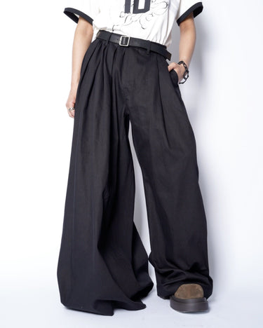 【TANAKA】<br>WIDE DRAPE PANTS