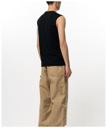 【KAMIYA】<br>"AERO-KMY" Sleeveless T-shirt