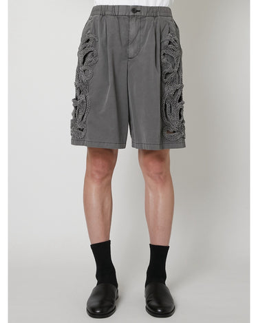 27SS予約受付中<br>【TAAKK】<br>GARMENT DYED Shorts