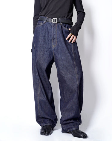 【kolor】<br>WIDE TAPERED DENIM PANTS