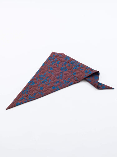 イベント期間限定(3月19日～3月22日まで)<br>26AW受注生産アイテム【VIVIANO MEN】<br><br>Flower Pattern Quilted Scarf<br>2color