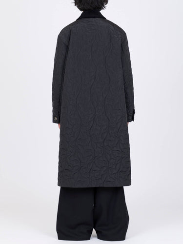 イベント期間限定(3月19日～3月22日まで)<br>26AW受注生産アイテム【VIVIANO MEN】<br>Flower Pattern Quilted Coat