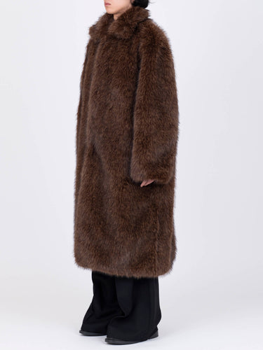 イベント期間限定(3月19日～3月22日まで)<br>26AW受注生産アイテム【VIVIANO MEN】<br>Volume Fur Coat