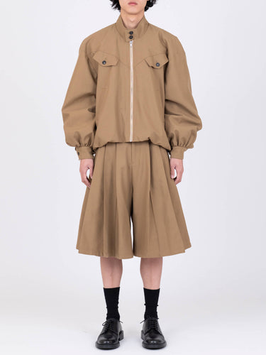 イベント期間限定(3月19日～3月22日まで)<br>26AW受注生産アイテム【VIVIANO MEN】<br>Gabardine Balloon Harrington Jacket